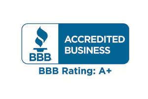 bbb-accredited-business-Academy-Air Better Business Bureau Accredited Business seal showing an A+ rating